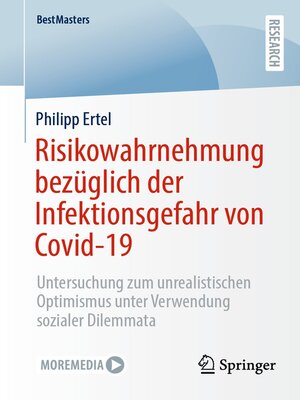 cover image of Risikowahrnehmung bezüglich der Infektionsgefahr von Covid-19